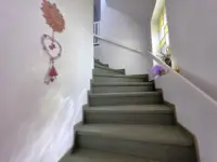 Stiege ins Obergeschoss