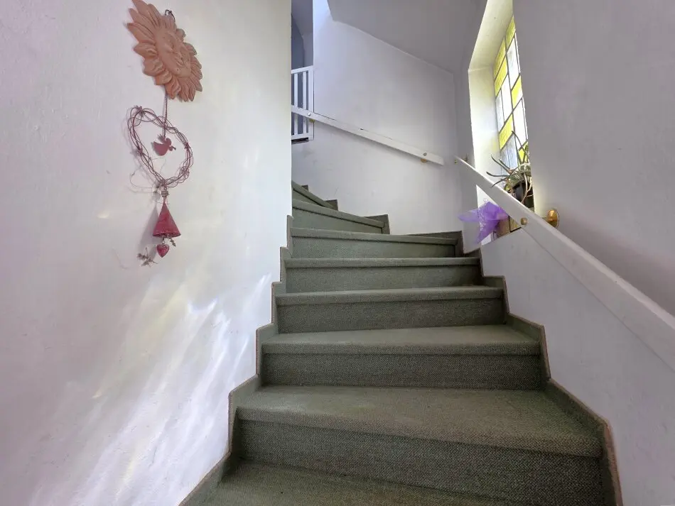 Stiege ins Obergeschoss
