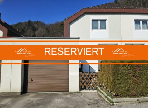 Reihenhaus in Gloggnitz – Ruhige Lage mit wunderschönem Blick auf den Silbersberg, 2640 Gloggnitz, Reihenhaus